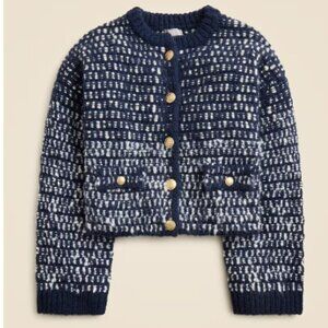 J Crew Relaxed jacket in tweed